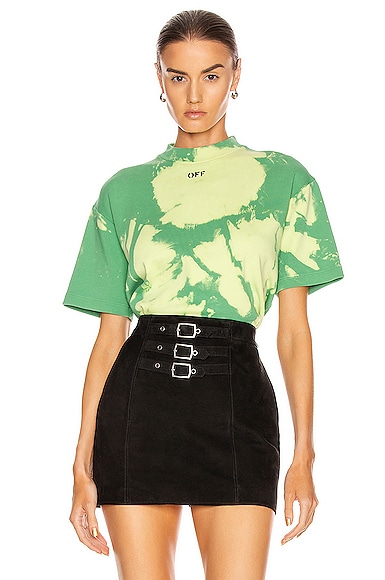 off white tie dye t shirt