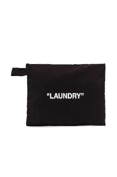 OFF-WHITE LAUNDRY POUCH BAG,OFFF-WY59