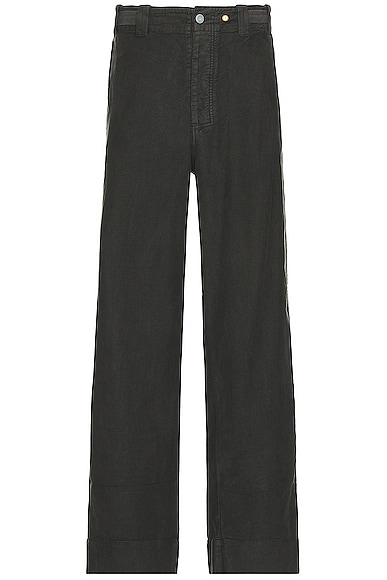 Drawstring Pants in Charcoal