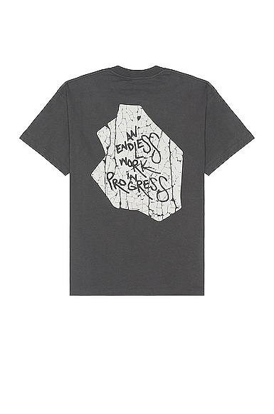 Objects Iv Life Progress Tee In Dark Grey