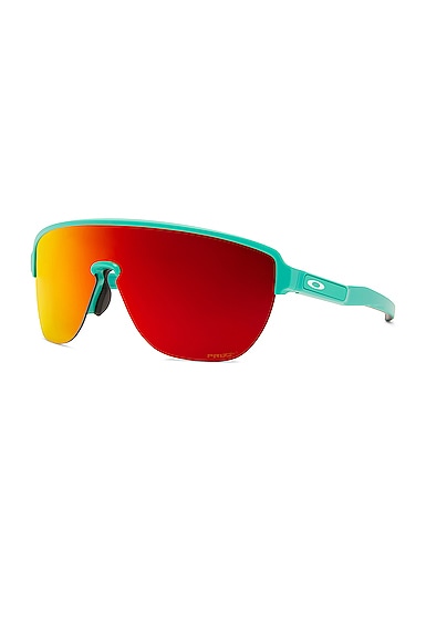 Shop Oakley Corridor A Sunglasses In Green & Red