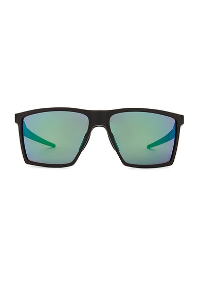 Shop Oakley Futurity Sun Sunglasses In Black & Green
