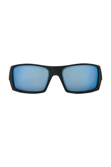 Oakley Gascan Sunglasses in Black Matte Camo & Prizm Deep Water Blue