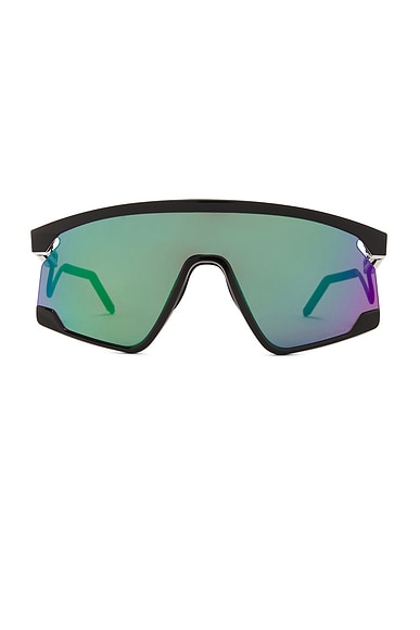 Shop Oakley Bxtr Metal Sunglasses In Black & Purple