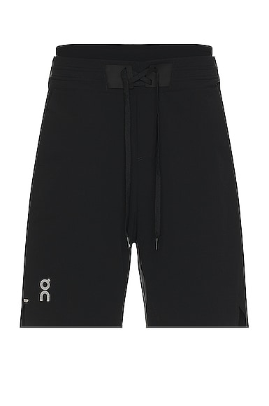 On Hybrid Shorts In Black