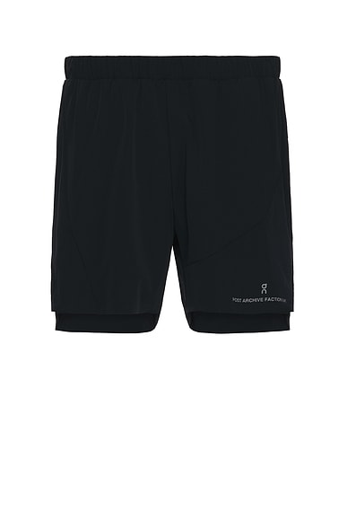 On x Post Archive Faction (PAF) Shorts in Black