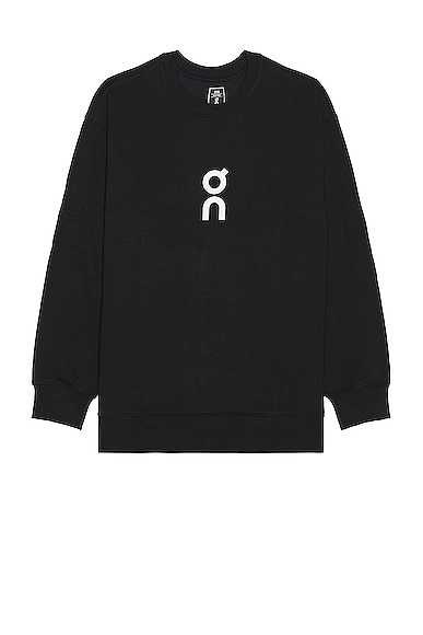 On Club Sweater in Black