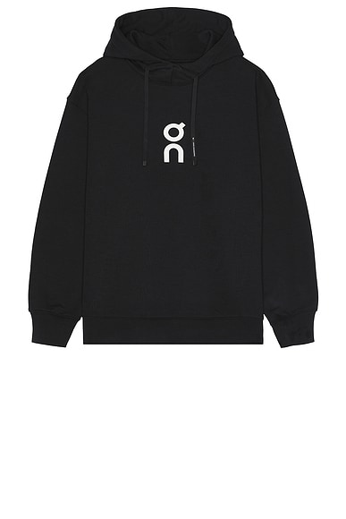On Club Hoodie Tennis in Black