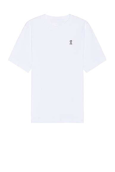 On Graphic-T in White