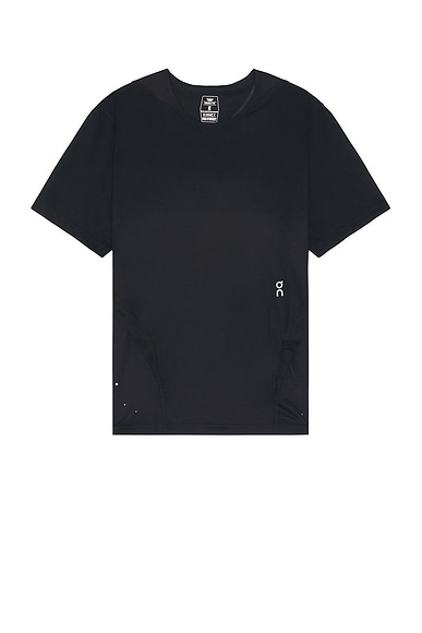 On Running-T On × POST ARCHIVE FACTION On x Post Archive Faction (PAF) Running T-shirt in Black | FWRD