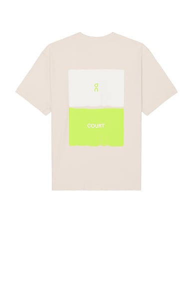 On Club-T Graphic Tennis in Silver