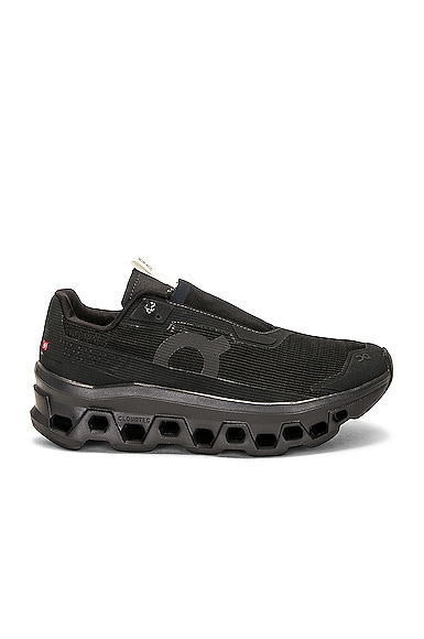 On Cloudmster Sneakers In All Black