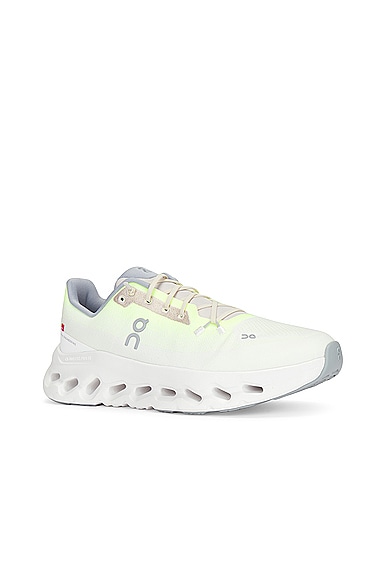 Shop On Cloudtilt Sneaker In Lime & Ivory