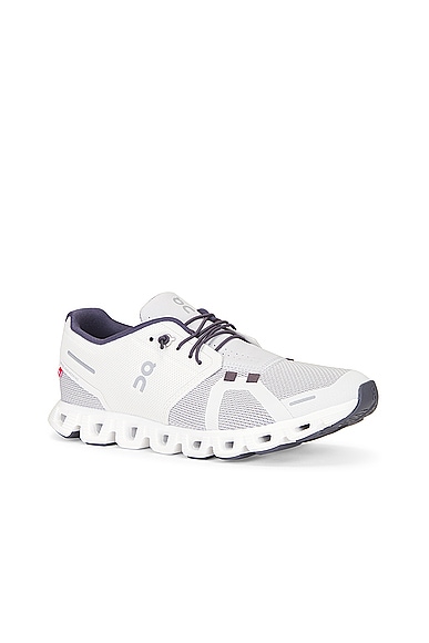 Shop On Cloud 5 Combo Sneaker In Ice & Glacier