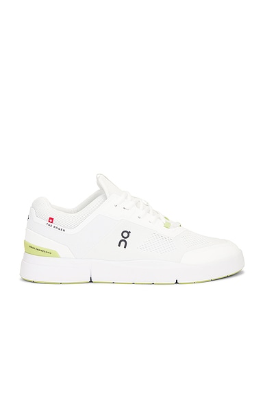 On The Roger Spin Sneaker in Undyed & Zest