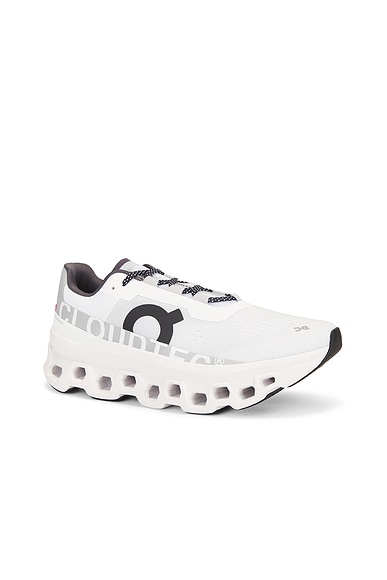 On Cloudmster Running Shoe In White