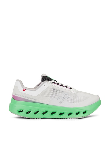 On Cloudsurfer Next in Wolf & Honeydew