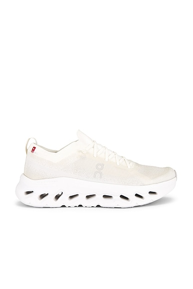 On x Zendaya Cloudtilt Moon Sneaker in White & Frost