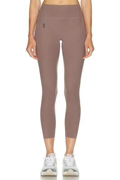 On Studio 7/8 Legging in Ash