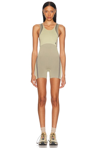 On Studio Knit Bodysuit in Caper