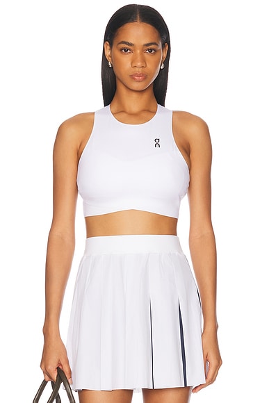 Alessandra Rich Sleeveless Knitted Mohair Top With