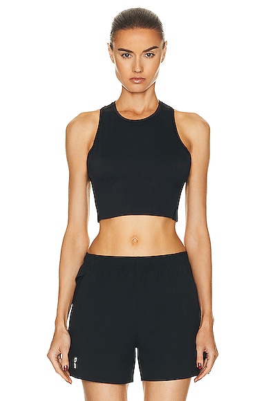 On Movement Crop Top in Black