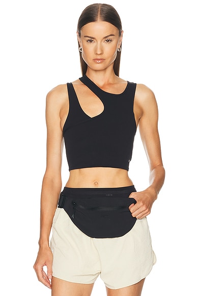 Studio Asymmetric Crop Top