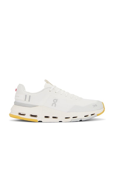 On Cloudnova Form 2 Sneaker in White & Ivory