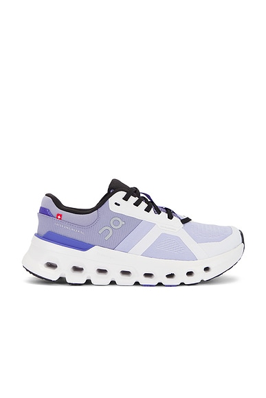 adidas by Alexander Wang Wangbody Run Sneaker in Core White Sharp Purple F11 Clear Brown FWRD