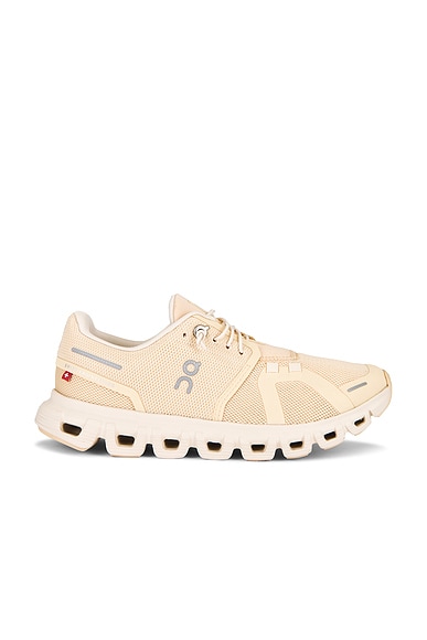 On Cloud 6 Sneaker in Blonde & Dew