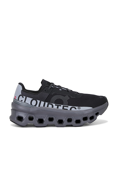 On Cloudmonster Lumos Sneaker in Black