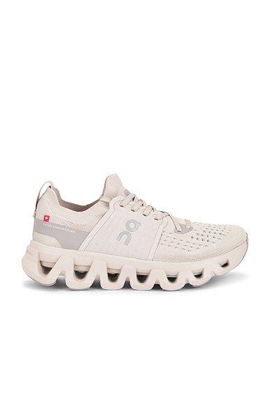 On Cloudswift 4 Sneaker in Pearl & Ore