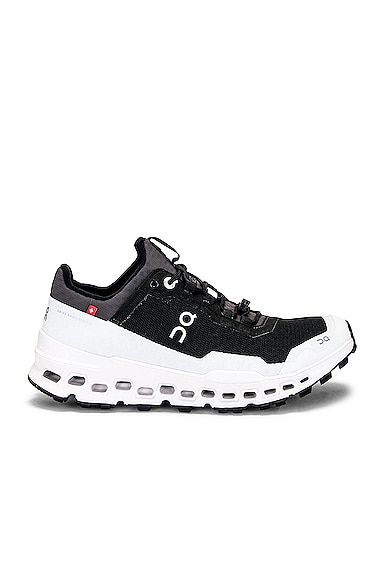On Cloudultra Sneaker in Black,White