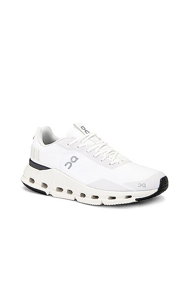 Shop On Cloudnova Form Sneaker In White & Eclipse