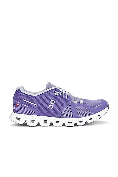 Shop On Cloud 5 Sneaker In Blueberry & Feather