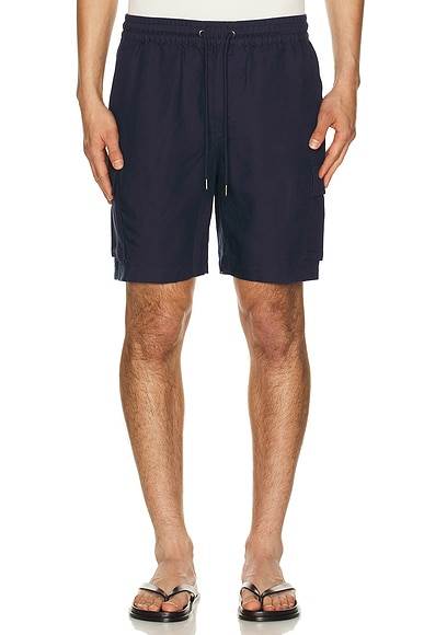 Air Linen Pull-On Cargo Short
