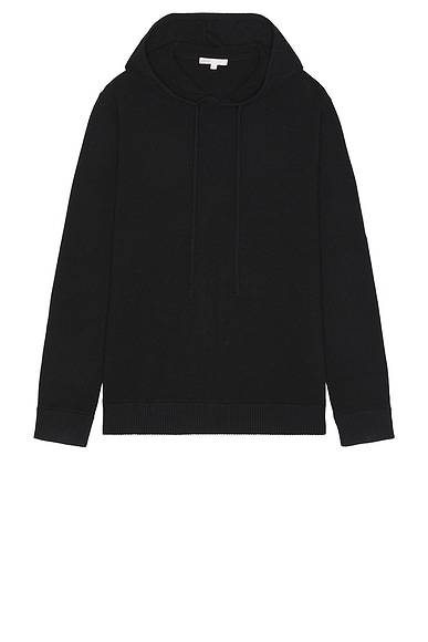 Helmut Lang Mohawk Full Zip Hoodie in Black | FWRD