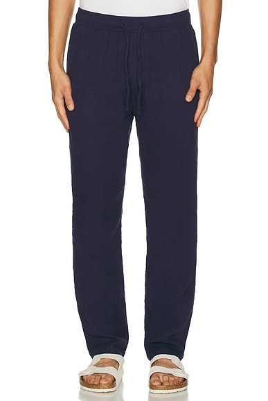 Cotton Gauze Pull On Pants