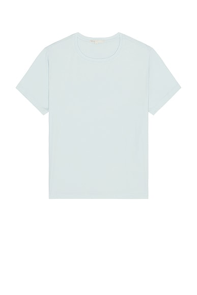onia Joey Crew Neck Tee in Soft Sky