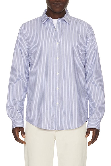 Poplin Long Sleeve Button Down Shirt