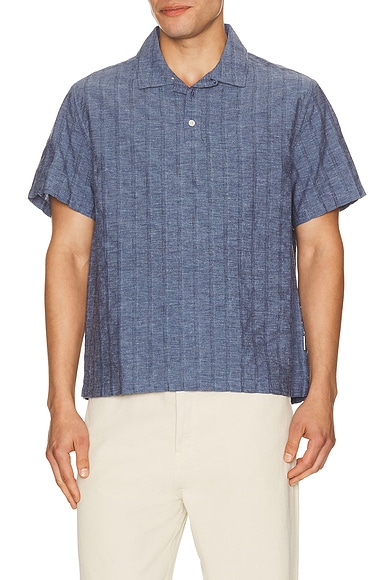 Cotton Linen Pop Over Shirt