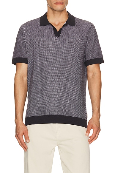 Textured Johnny Polo