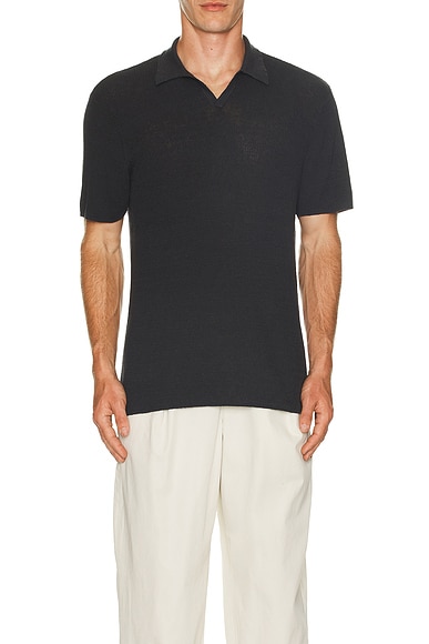 Johnny Collar Ribbed Polo