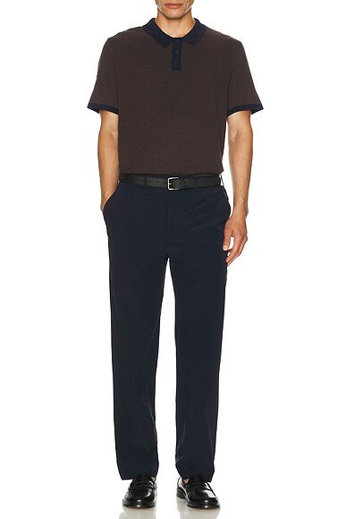Cotton Textured Knit Polo