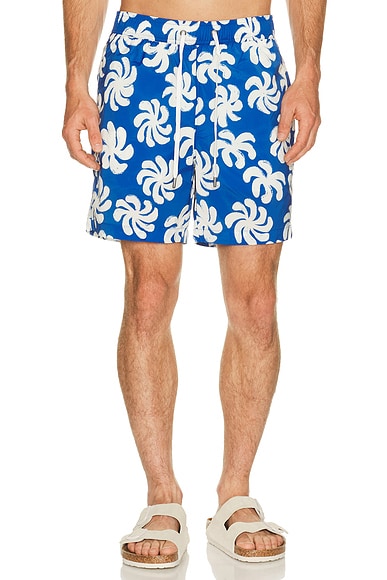 Charles 7" Swim Trunk