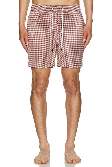 Charles 7" Swim Trunk