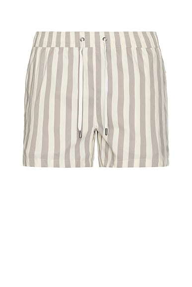 Charles 4" Swim Trunk