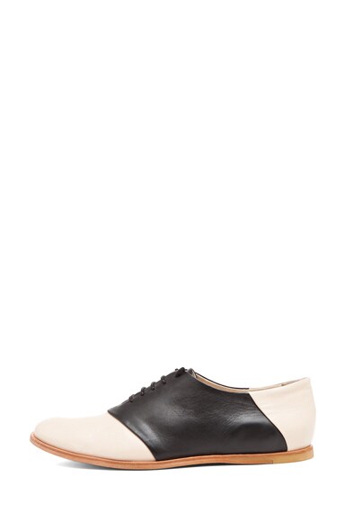 Opening Ceremony M9 Saddle Shoe in Cream/Black in Cream  display picture 3