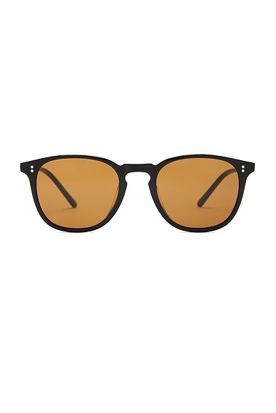 Oliver Peoples Finley 1993 Sunglasses in Black & Cognac