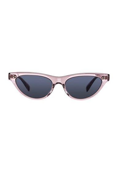 Oliver Peoples Zasia Sunglasses in Amethyst & Blue | FWRD